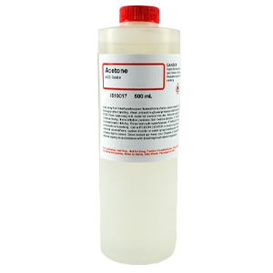 Acetone, ACS Grade, 500mL
