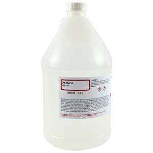 Acetone, Lab Grade, 3.8L