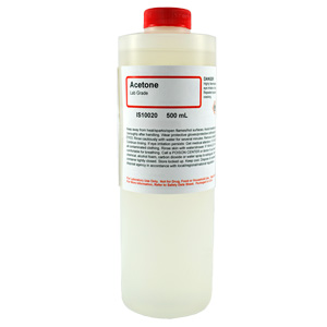 Acetone, Lab Grade, 500mL