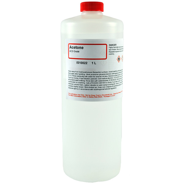 Acetone, ACS Grade, 1L