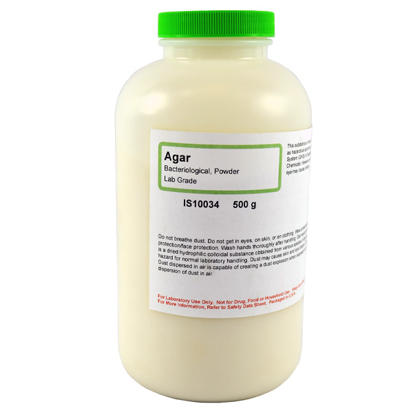 Agar Bacteriological Powder, Lab Grade, 500g