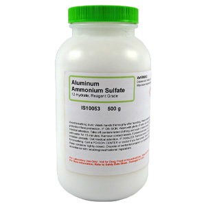 Aluminum Ammonium Sulfate 12-Hydrate, Reagent Grade, 500g