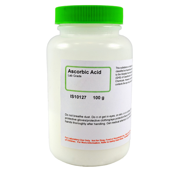 Ascorbic Acid, Lab Grade, 100g