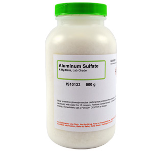 Aluminum Sulfate X-Hydrate, Lab Grade, 500g