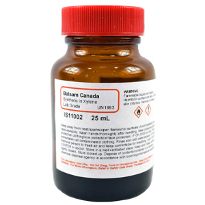 Balsam Canada, Synthetic in Xylene, Lab Grade, 25mL