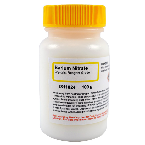 Barium Nitrate, Reagent Grade, 100g