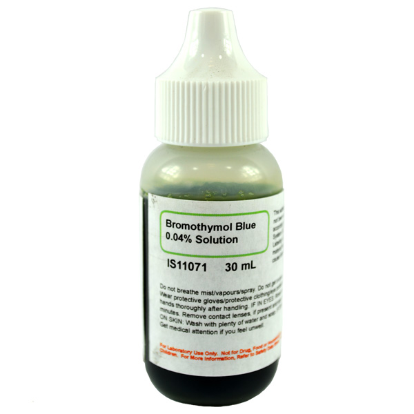 Bromothymol Blue 0.04% Aqueous Solution, 30mL