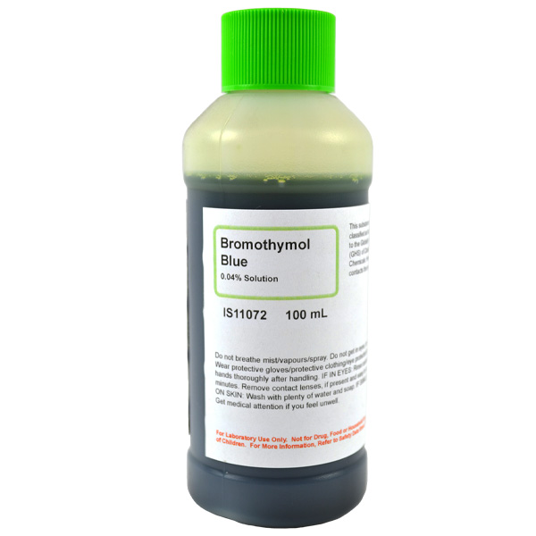 Bromothymol Blue 0.04% Aqueous Solution, 100mL