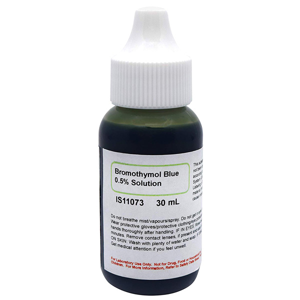 Bromothymol Blue 0.5% Aqueous Solution, 30mL