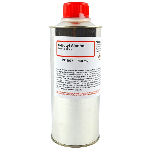 n-Butyl Alcohol, Reagent Grade, 500mL