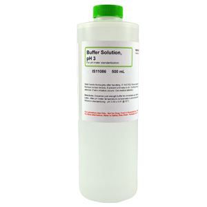 Buffer Solution, pH 3, 500mL