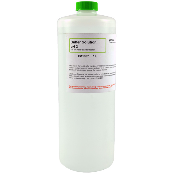 Buffer Solution, pH 3, 1L