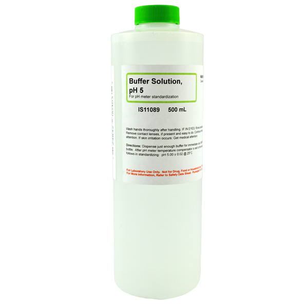 Buffer Solution, pH 5, 500mL