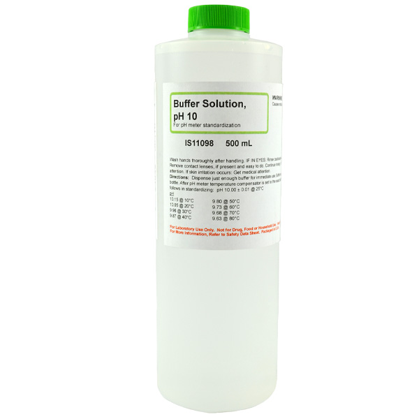 Buffer Solution, pH 10, 500mL