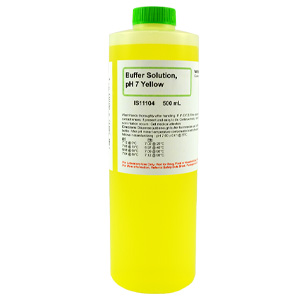 Buffer Solution, pH 7, Yellow, 500mL