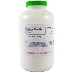 Calcium Chloride Dihydrate Flake, Lab Grade, 500g