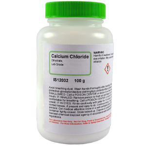 Calcium Chloride Dihydrate, Lab Grade, 100g