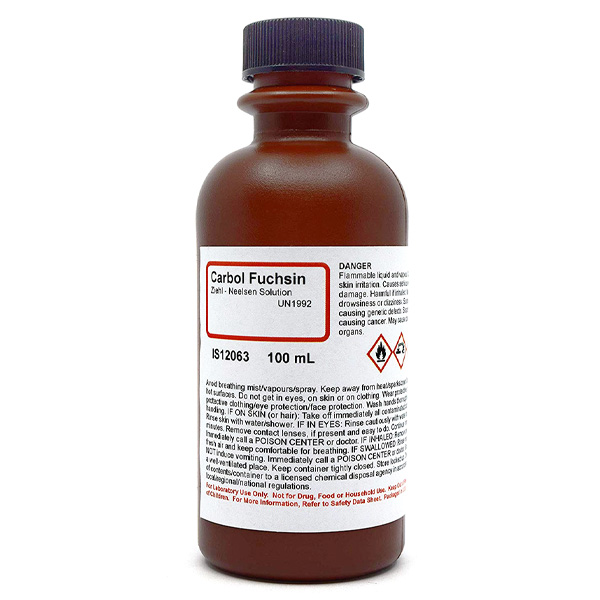 Carbol Fuchsin Solution, 100mL