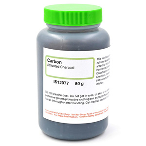 Activated Charcoal, Lab Grade, 50g