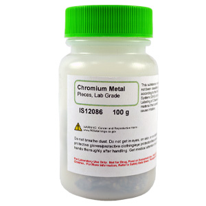 Chromium Metal Pieces, Lab Grade, 100g