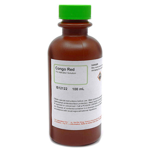 Congo Red 1% Indicator Solution, 100mL