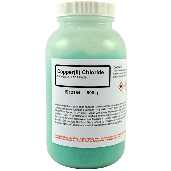 Copper (II) Chloride Dihydrate, 500g