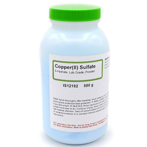 Copper (II) Sulfate 5-Hydrate Powder, Lab Grade, 500g