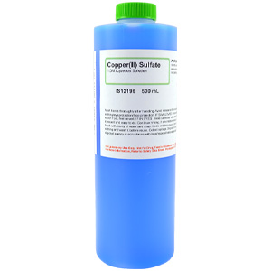 Copper (II) Sulfate 1M Solution, 500mL