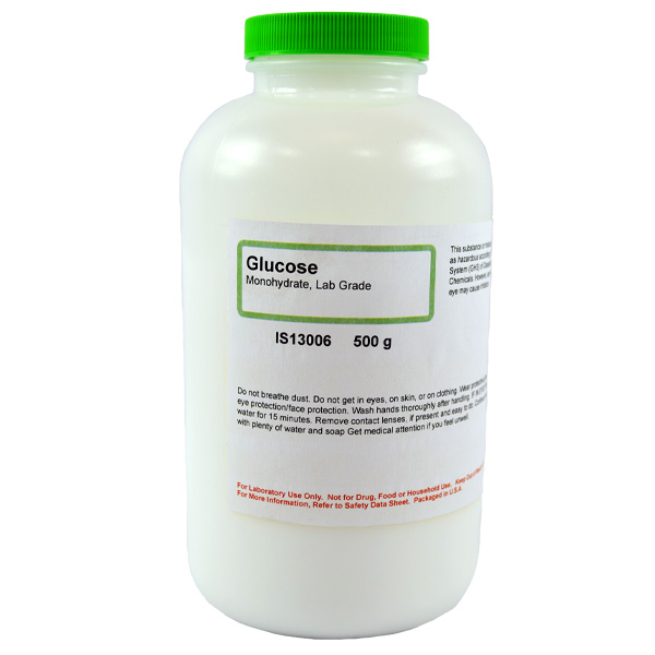 Glucose Monohydrate, Lab Grade, 500g