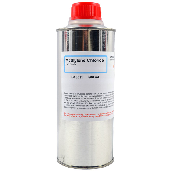 Methylene Chloride, Lab Grade, 500mL