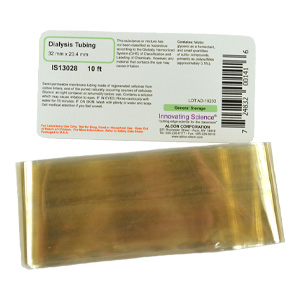 Dialysis Tubing, 32mm x 20.4mm, 10ft