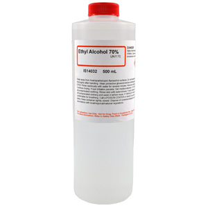 Ethyl Alcohol, 70%, 500mL
