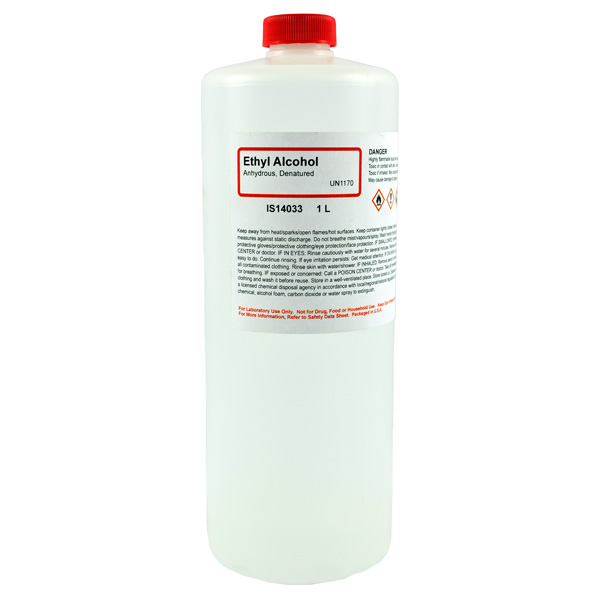 Ethyl Alcohol Anhydrous, Denatured, 1L