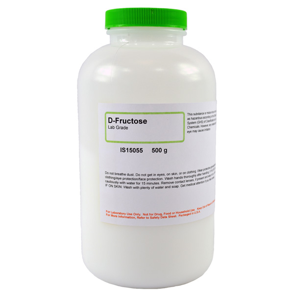 D-Fructose, Lab Grade, 500g