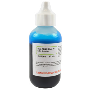 FD&C Dye, Blue #1, 50mL