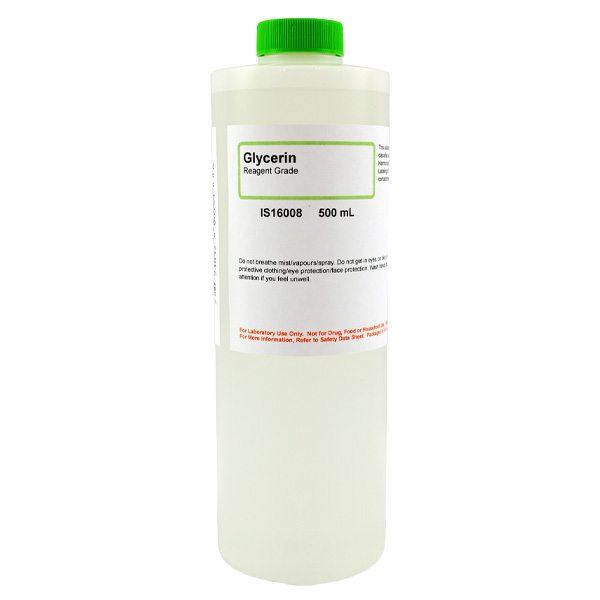 Glycerin, Reagent Grade, 500mL