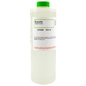 Glycerin, Reagent Grade, 500mL