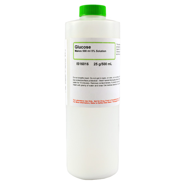 Glucose Quickprep, Makes 500mL of 5% Solution