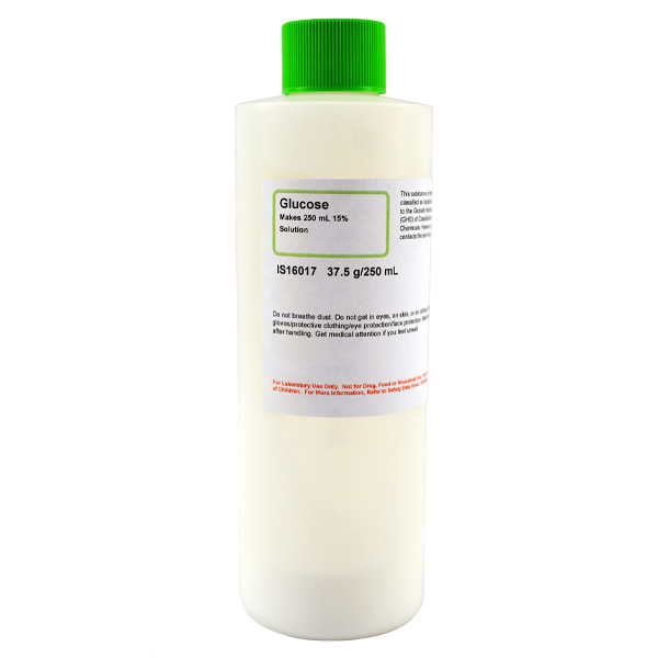 Glucose Quickprep, Makes 250 mL of 15% Solution