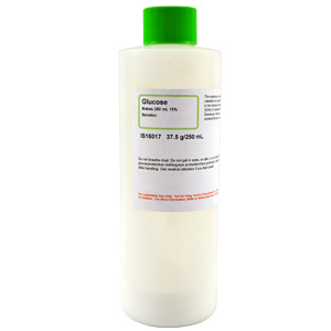 Glucose Quickprep, Makes 250 mL of 15% Solution
