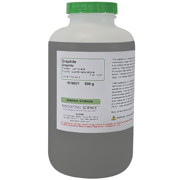 Graphite Powder, Lab Grade, 500g
