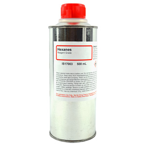 Hexanes, Reagent Grade, 500mL