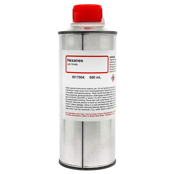 Hexanes, Lab Grade, 500mL