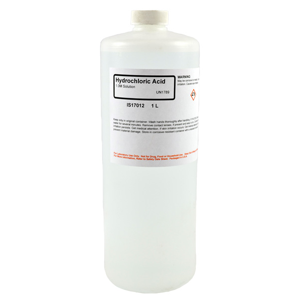 Hydrochloric Acid 1M Solution, 1L