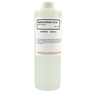 Hydrochloric Acid 3M Solution, 500mL