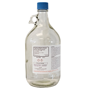Hydrochloric Acid, Concentrated, ACS Grade, 2.5mL