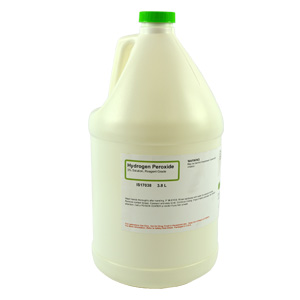 Hydrogen Peroxide 3%, Reagent Grade, 3.8L