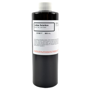 Iodine Solution (Starch Test), Lab Grade, 500mL