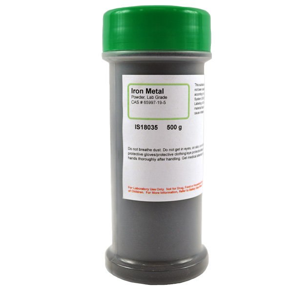Iron Metal Powder, Lab Grade, 500g