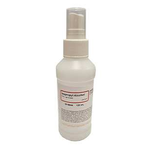 Isopropyl Alcohol 70%, 120 mL in Spray Bottle